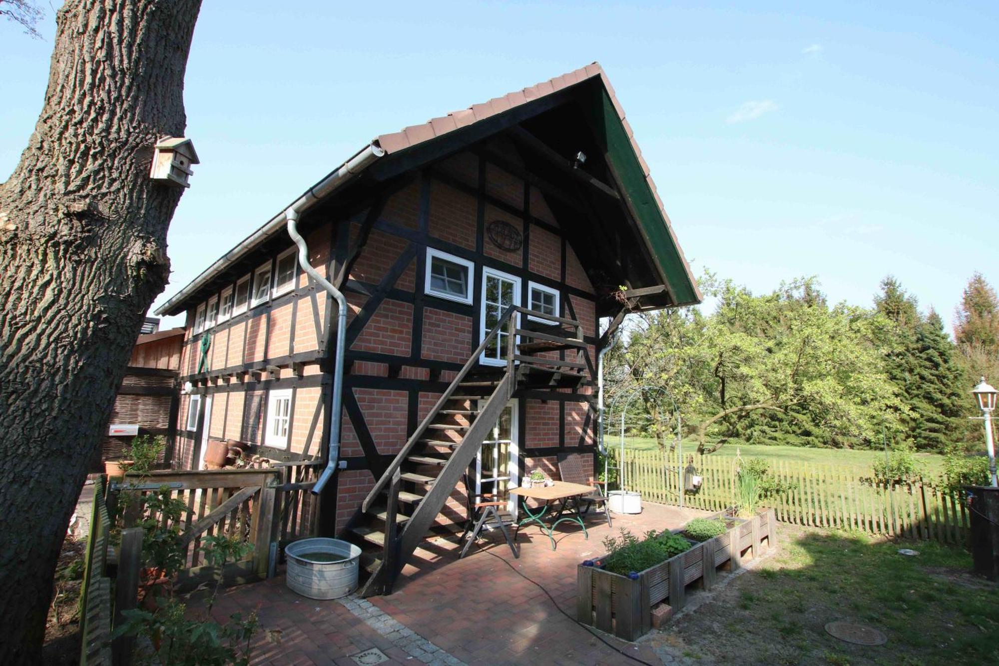 Villa Haus Eichenhain Scheessel Exterior foto